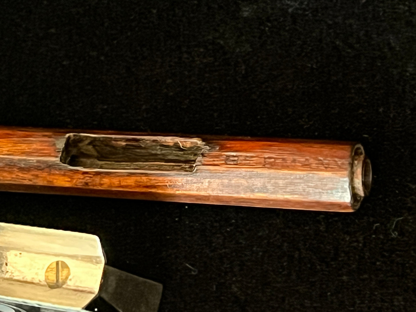 Bausch Violin Bow Vintage Antique Pernambuco arco c. 1900