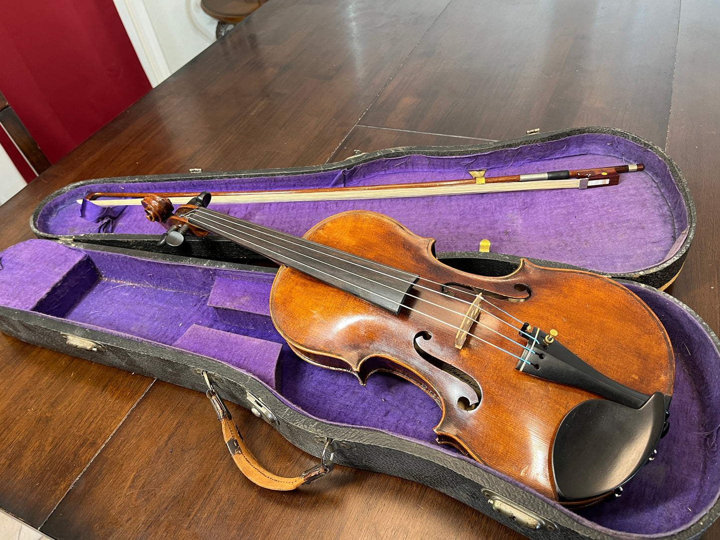 Flamed G.A. Pfretzschner Strad copy circa 1903 Full Size violin 4/4 Advanced