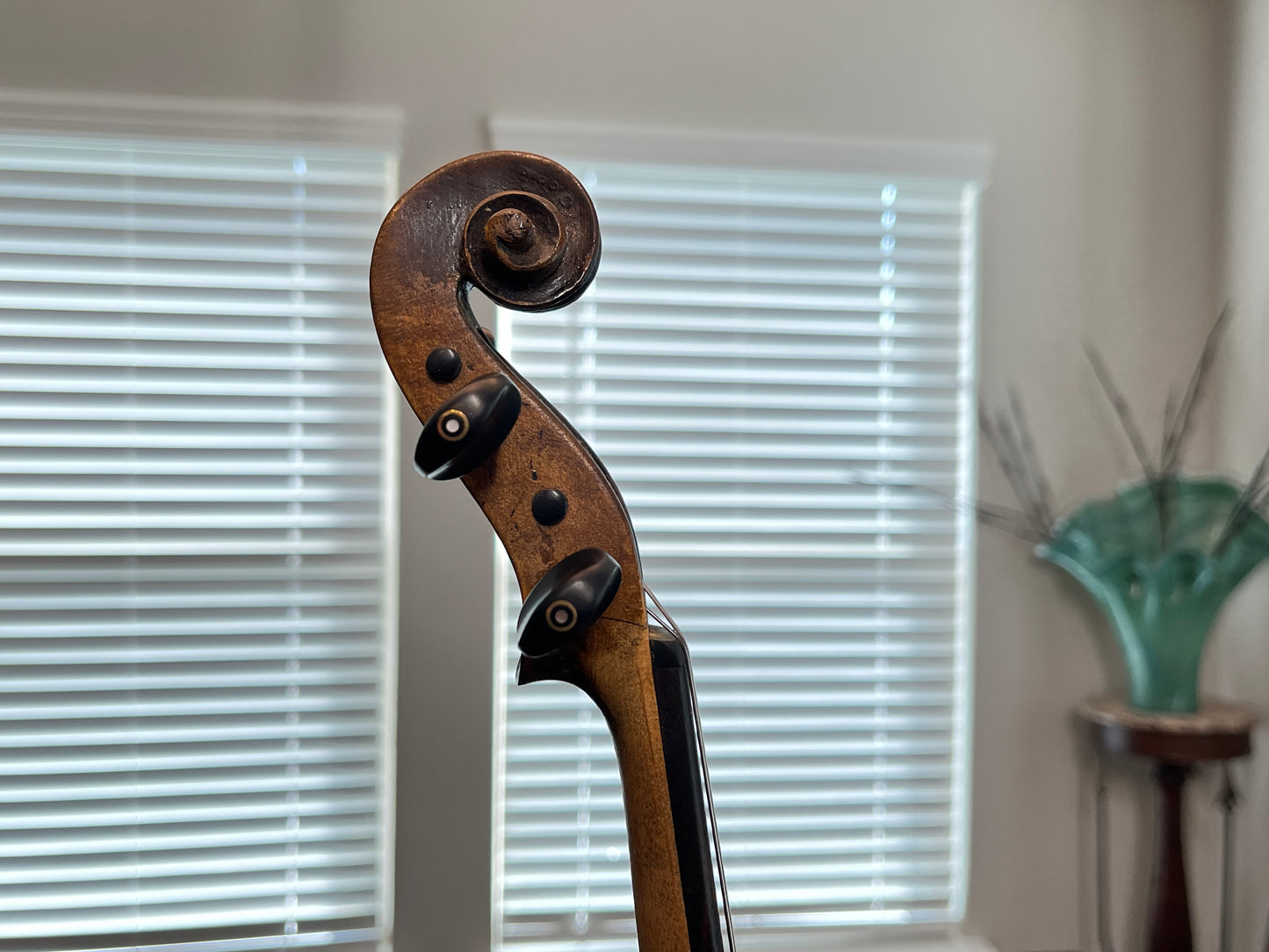 German Josef Klotz copy c. 1880-1920 single piece back violin full size 4/4