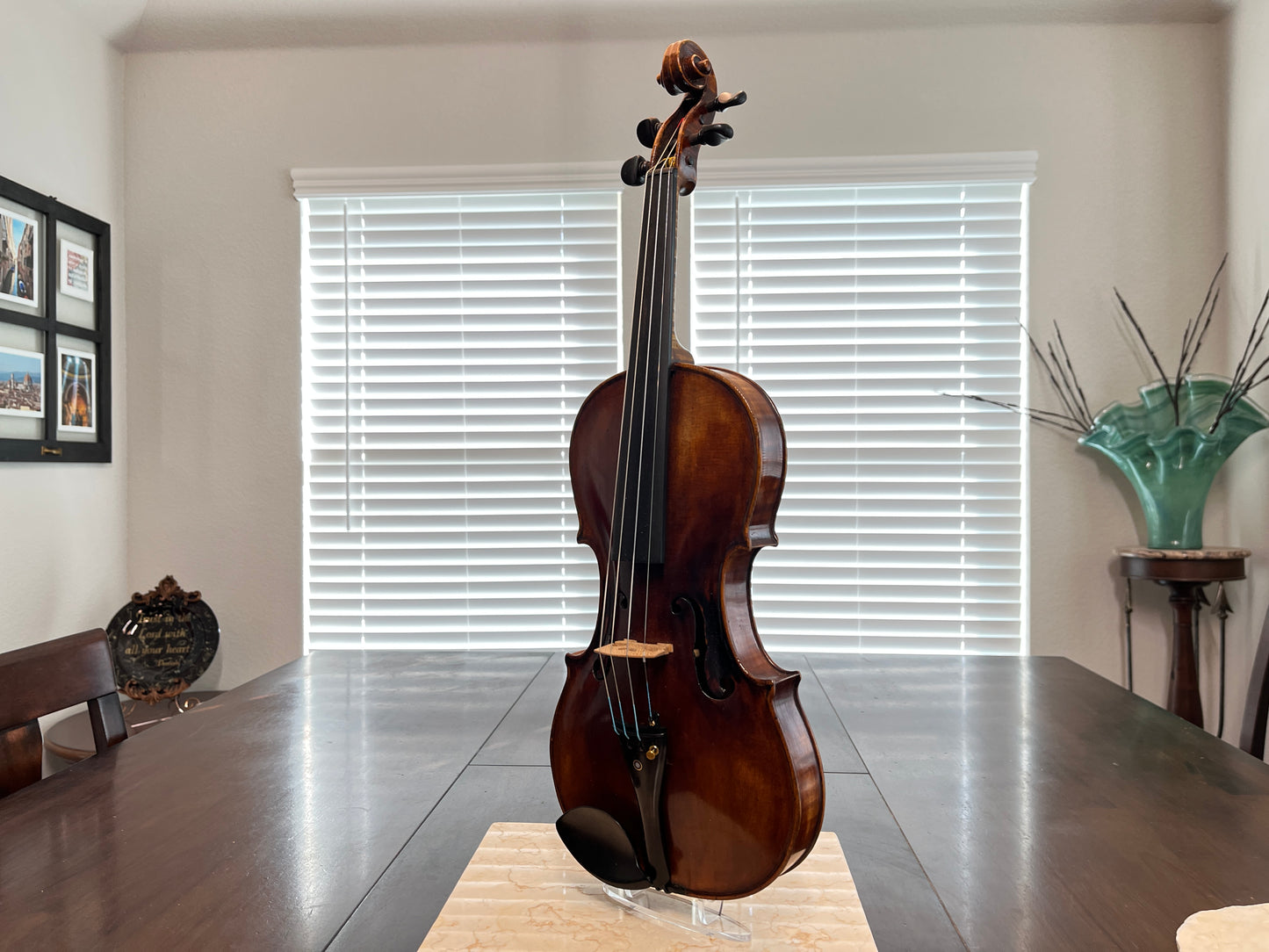 Johann Glass Violin 4/4 full size  - with appraisal and Dendro analysis circa 1890