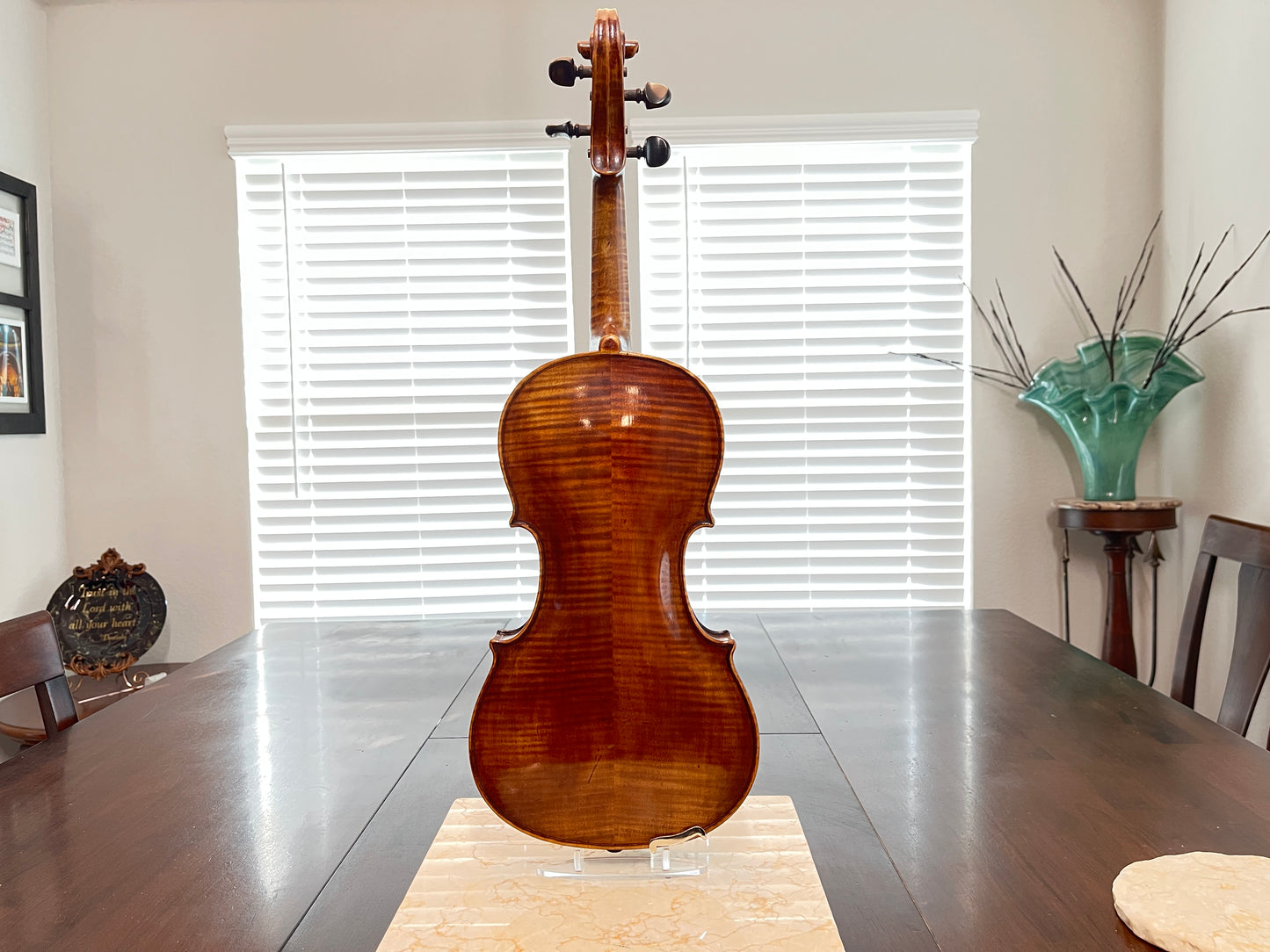 Johann Glass Violin 4/4 full size  - with appraisal and Dendro analysis circa 1890