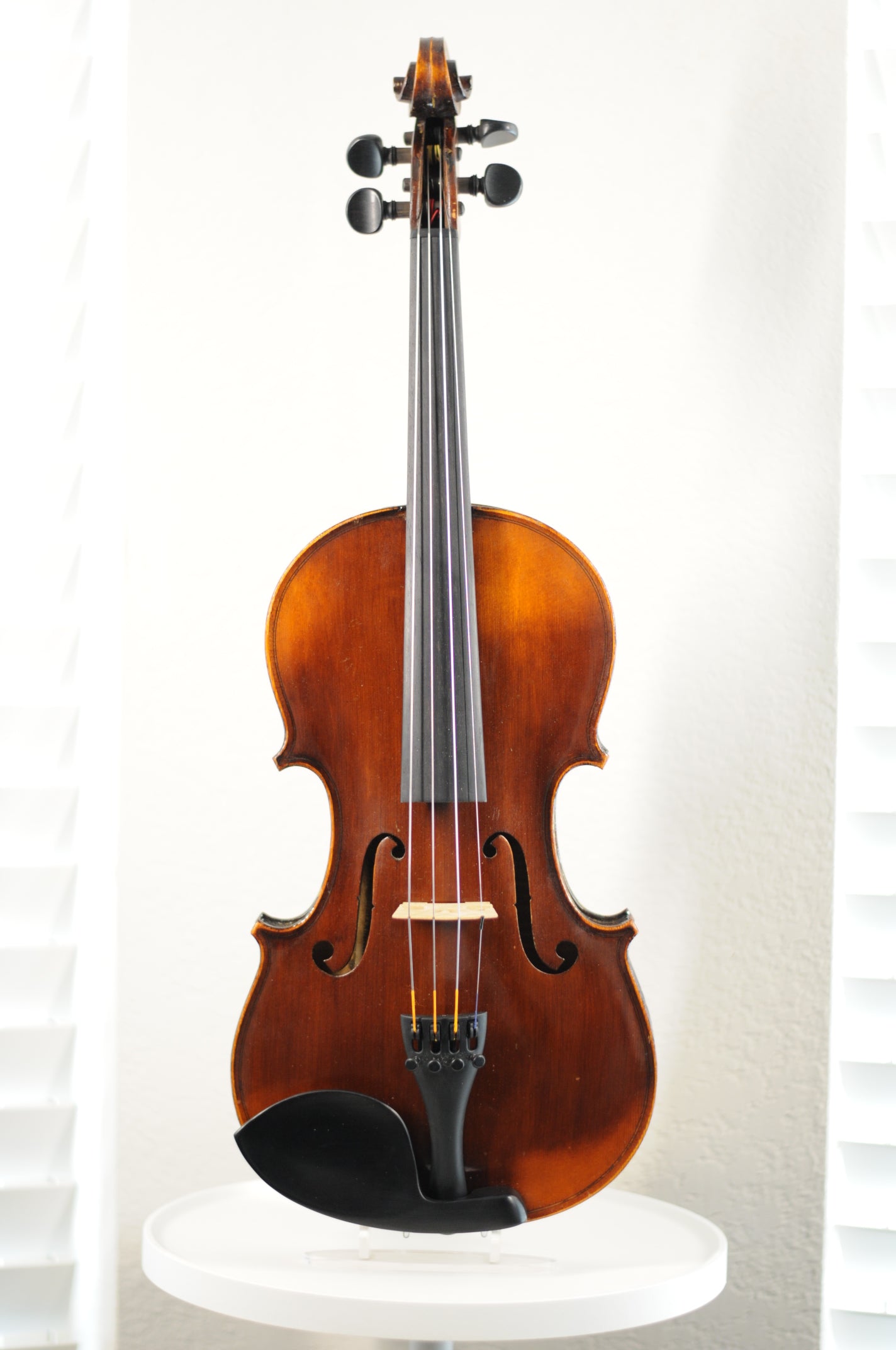 Flamed H. Denis France Stradivarius copy c. 1900-1930 France Full Size 4/4