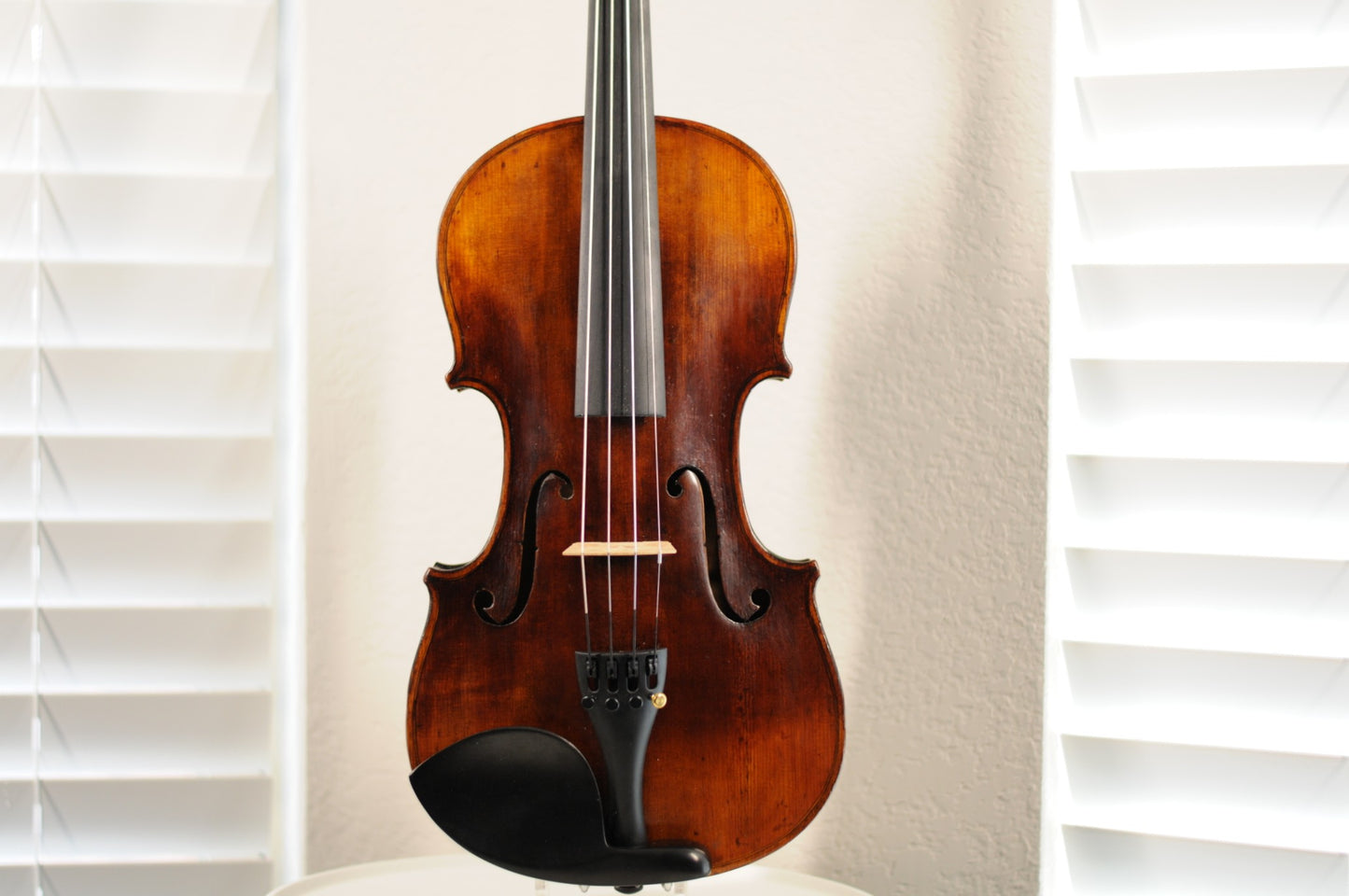Vintage Flamed Fiddle c. 1850-1880 Advanced Plus with vintage bow 4/4 Full Size