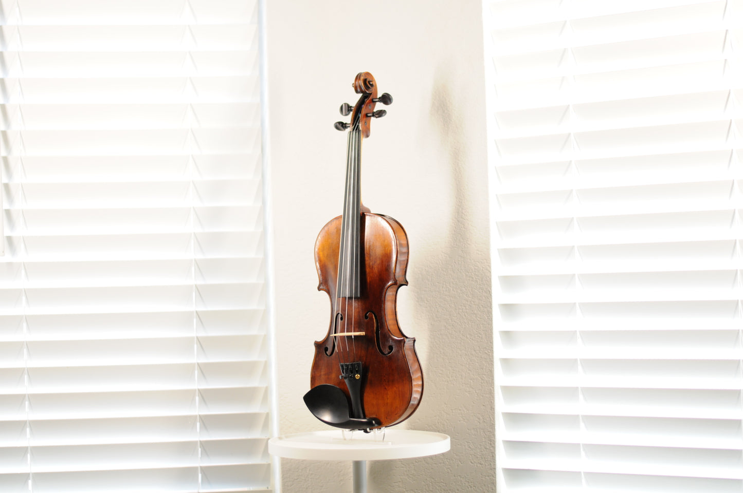 Vintage Flamed Fiddle c. 1850-1880 Advanced Plus with vintage bow 4/4 Full Size