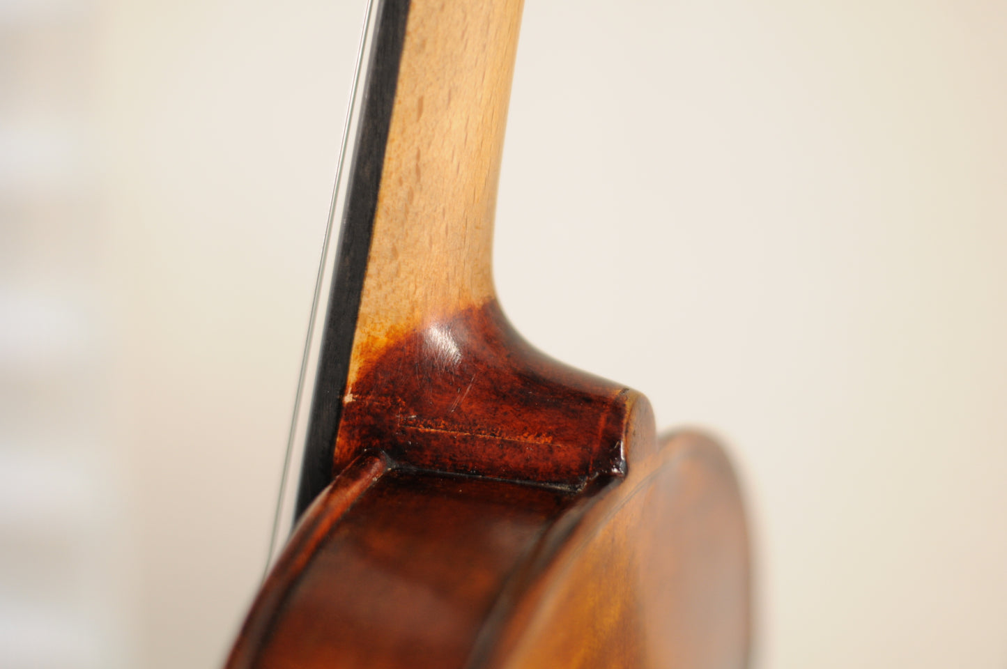 Vintage Flamed Fiddle c. 1850-1880 Advanced Plus with vintage bow 4/4 Full Size