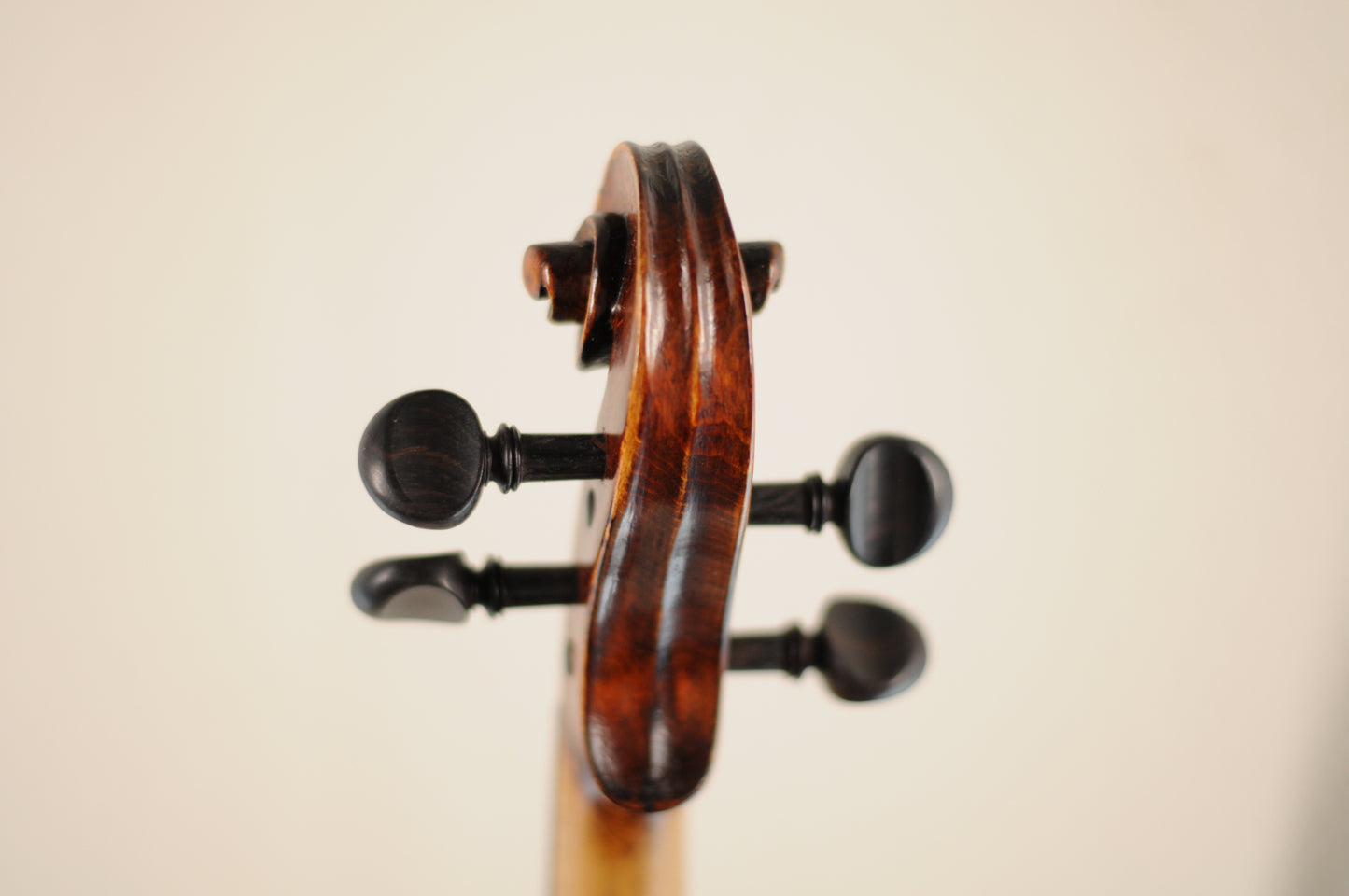 Vintage Flamed Fiddle c. 1850-1880 Advanced Plus with vintage bow 4/4 Full Size