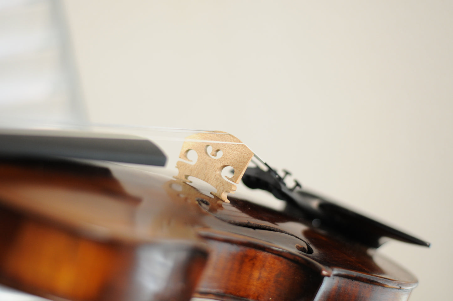 Vintage Flamed Fiddle c. 1850-1880 Advanced Plus with vintage bow 4/4 Full Size