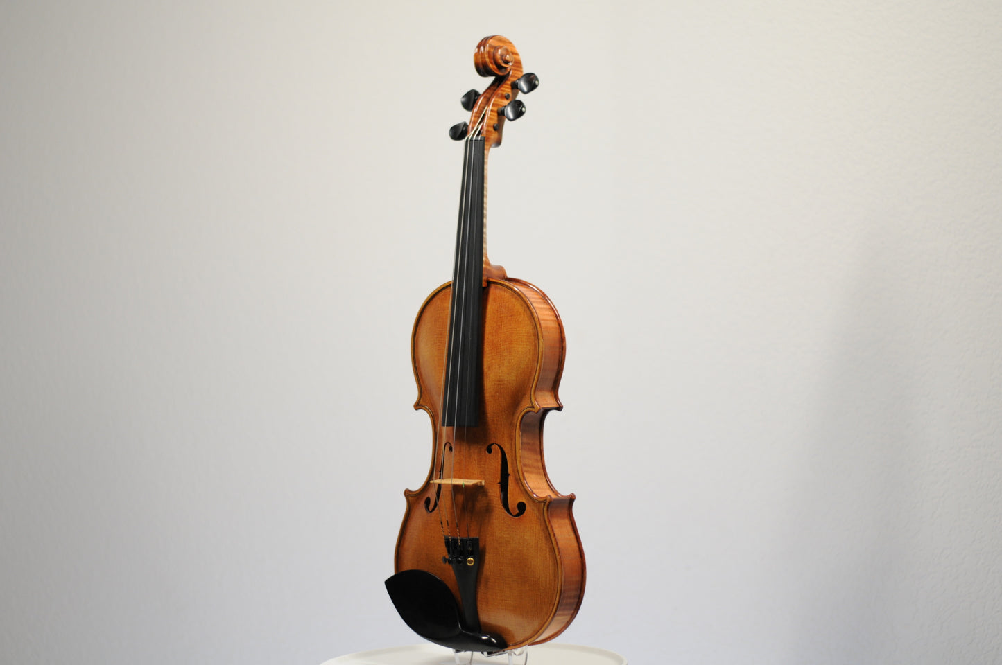 Flamed 4/4 Full size Thomas B Carlson 2010 violin Unique, Powerful and Projective