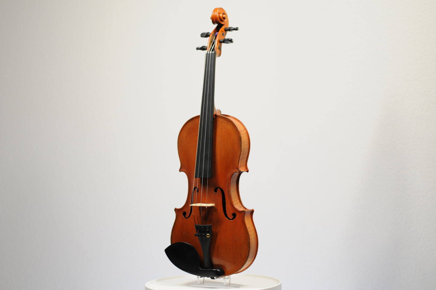 Unbranded Flamed Single piece back c. 1890 - 1930's flamed violin full size 4/4