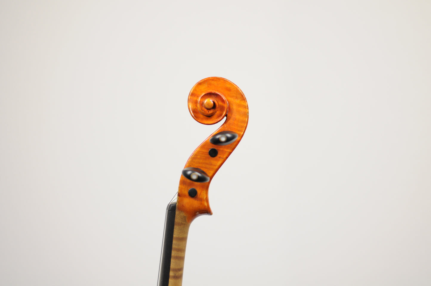Unbranded Flamed Single piece back c. 1890 - 1930's flamed violin full size 4/4
