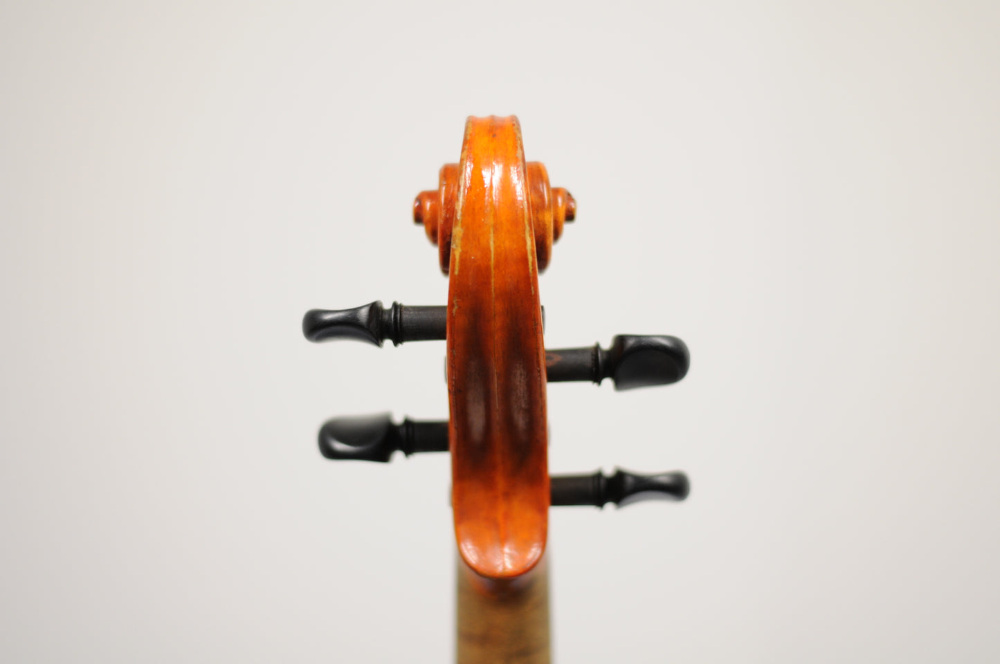 Unbranded Flamed Single piece back c. 1890 - 1930's flamed violin full size 4/4