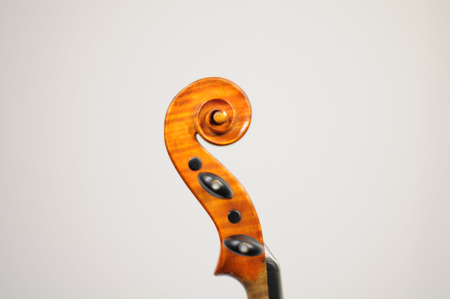 Unbranded Flamed Single piece back c. 1890 - 1930's flamed violin full size 4/4
