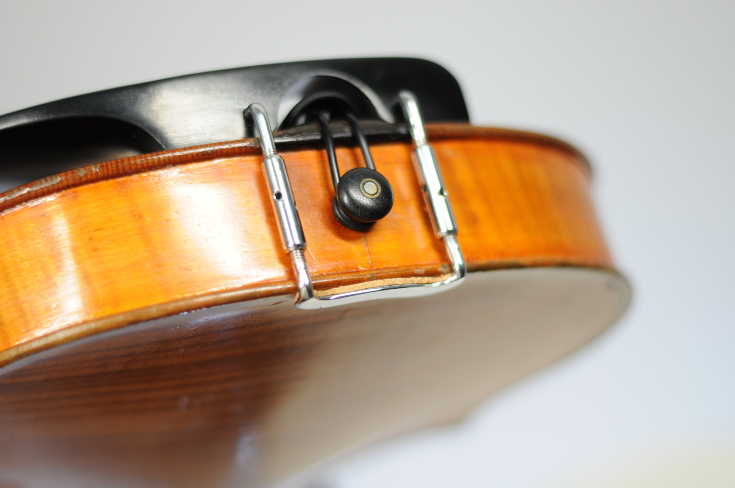 Unbranded Flamed Single piece back c. 1890 - 1930's flamed violin full size 4/4