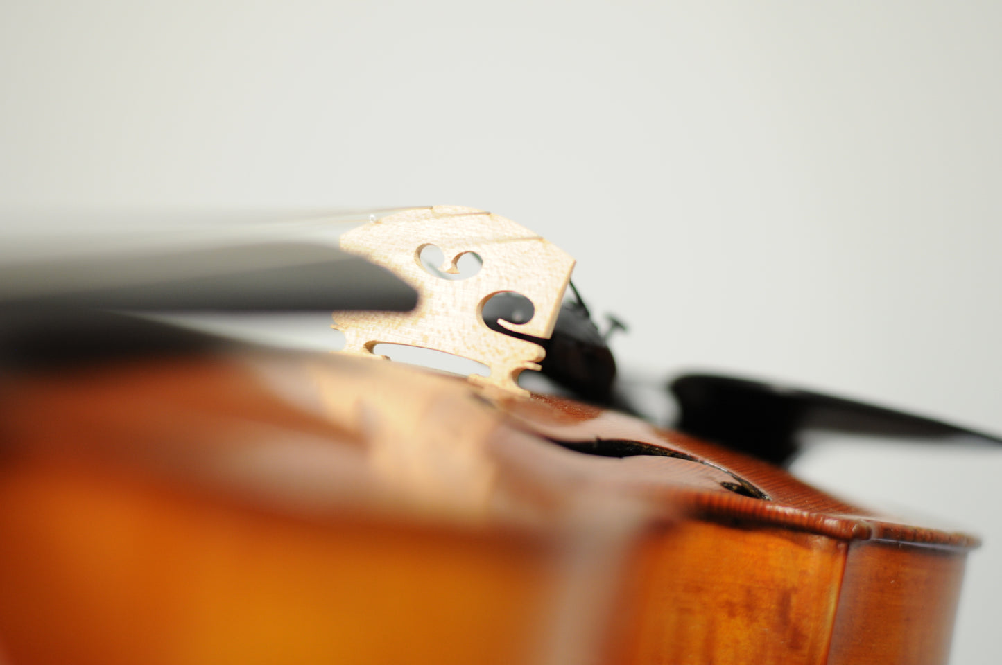Unbranded Flamed Single piece back c. 1890 - 1930's flamed violin full size 4/4
