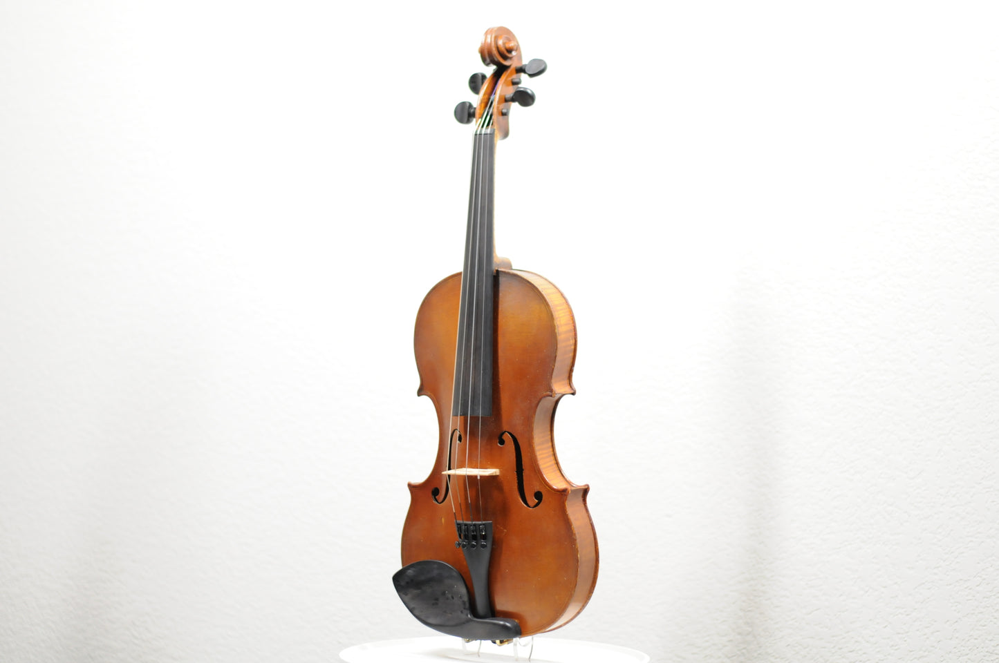Single back flamed oil varnish Unbranded Full Size Violin fluting Advanced to Professional