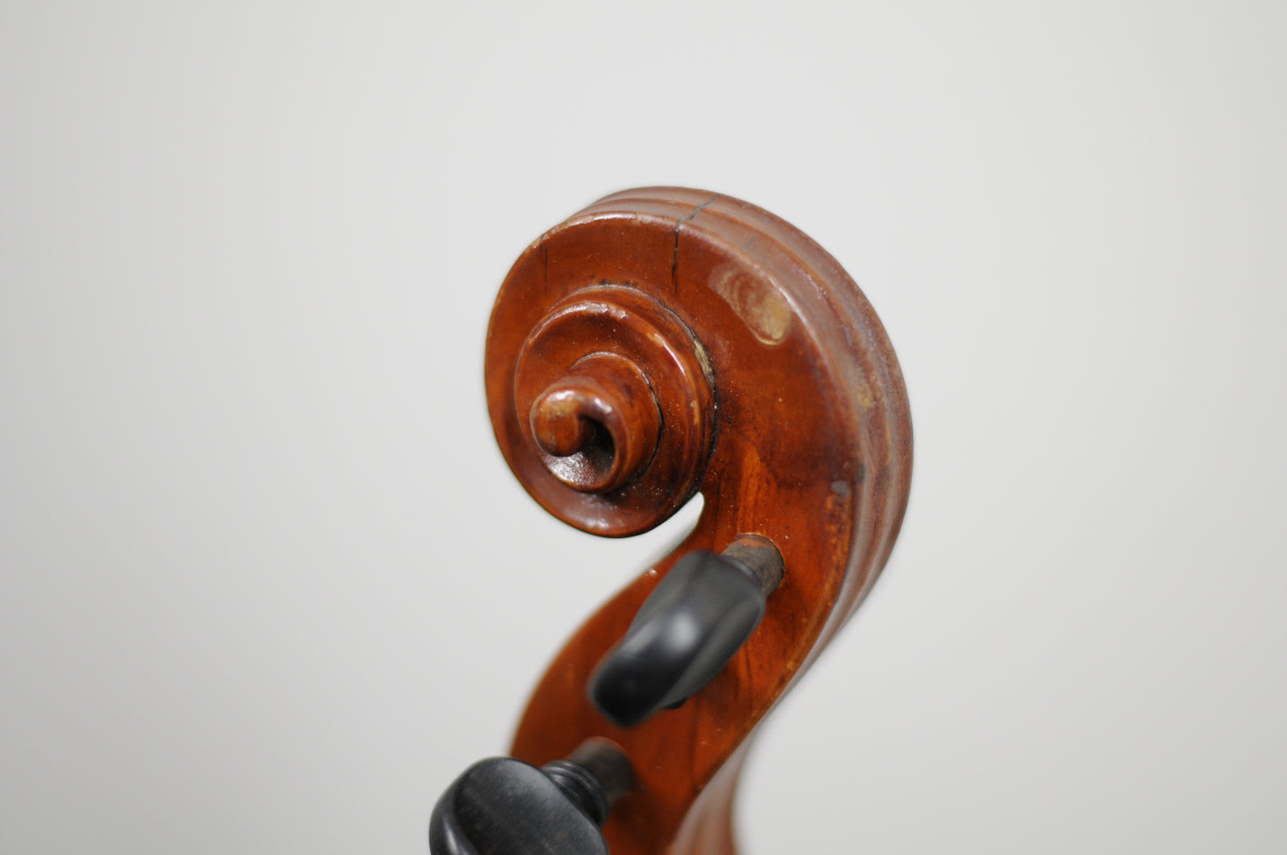 Single back flamed oil varnish Unbranded Full Size Violin fluting Advanced to Professional