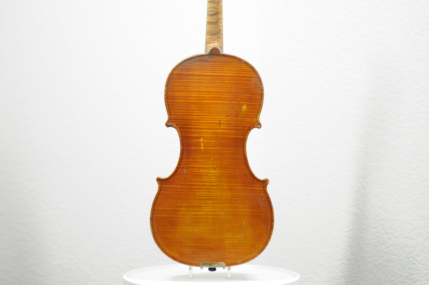 Single back flamed oil varnish Unbranded Full Size Violin fluting Advanced to Professional
