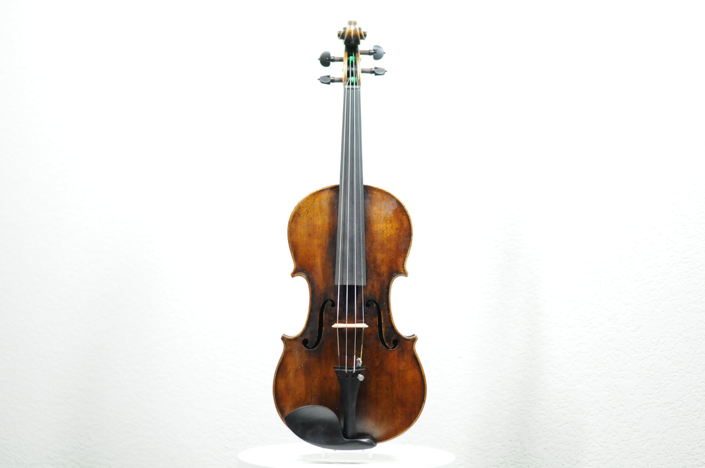 Full size Advanced Plus dark color violin with faux label Stamped ANTONIO