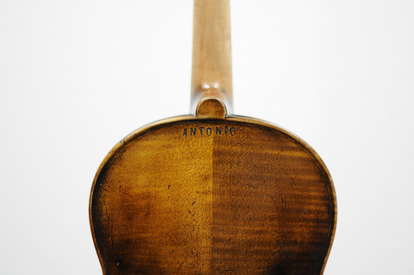 Full size Advanced Plus dark color violin with faux label Stamped ANTONIO