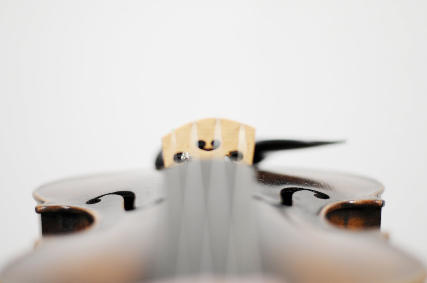 Full size Advanced Plus dark color violin with faux label Stamped ANTONIO