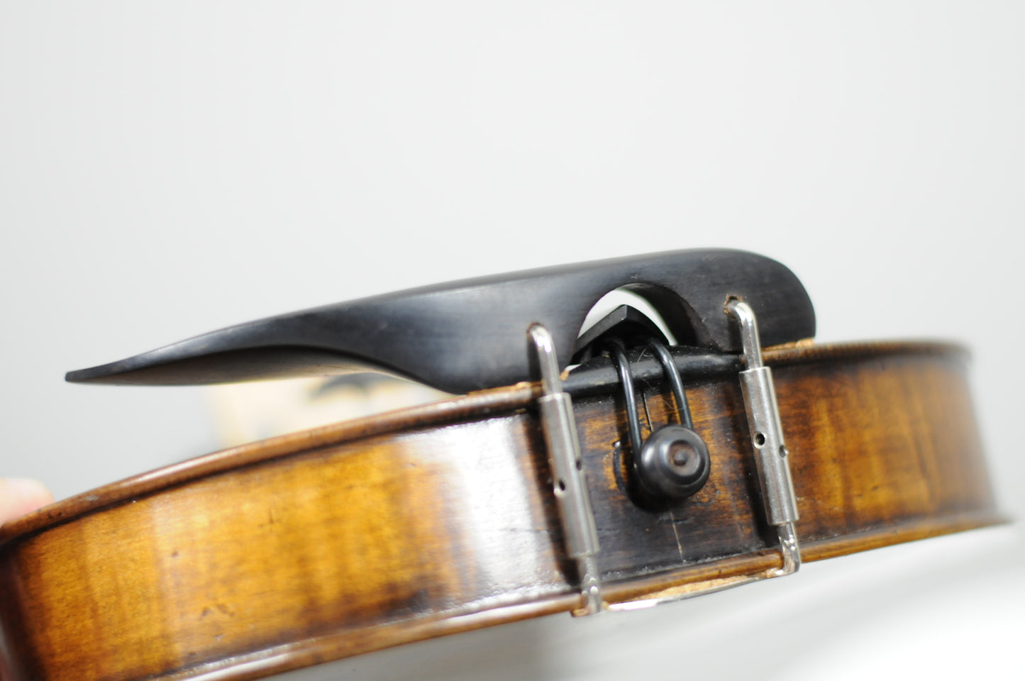 Full size Advanced Plus dark color violin with faux label Stamped ANTONIO