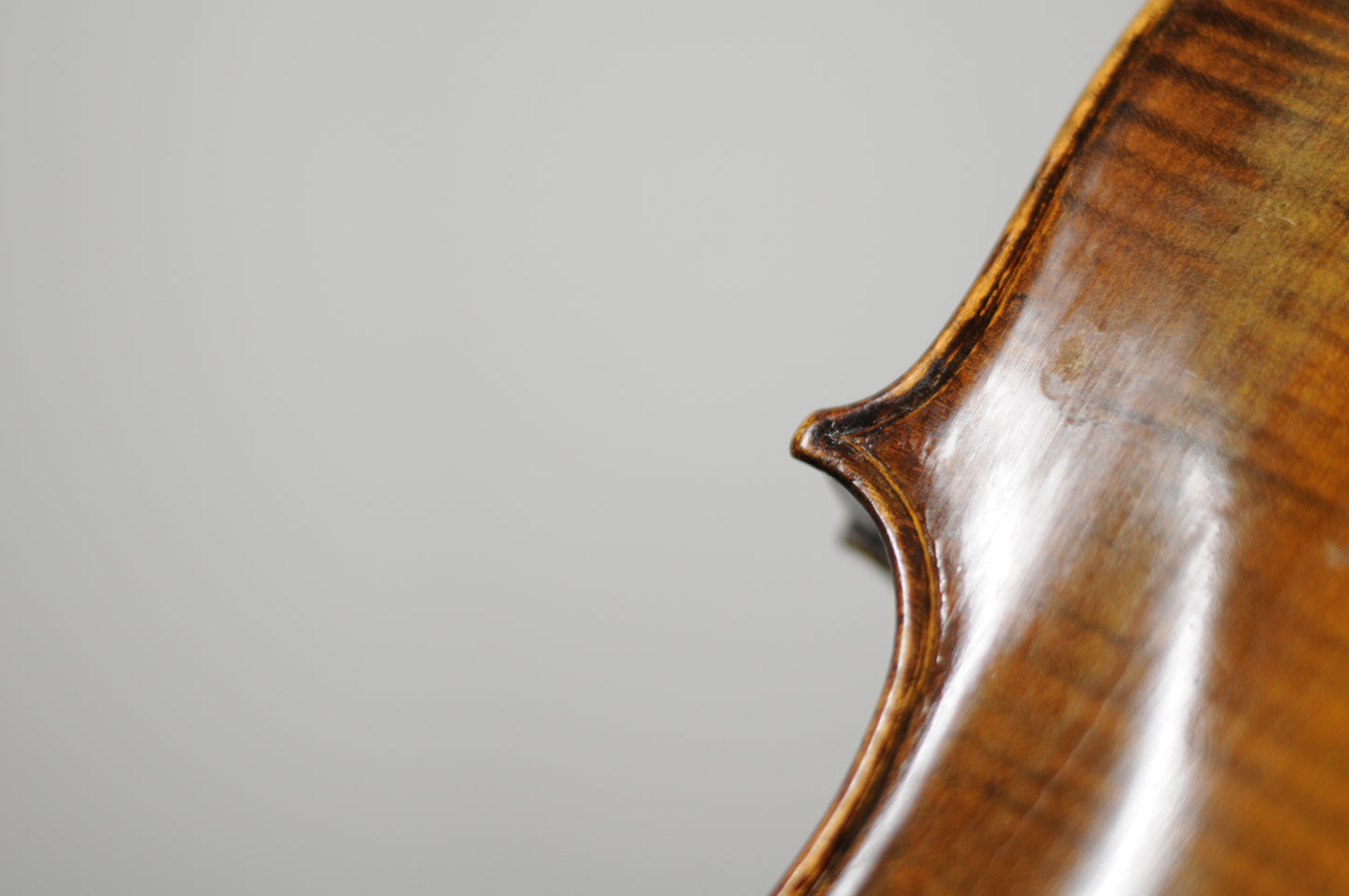 Possible Hopf copy Full Size c.1900 antique vintage flamed single back