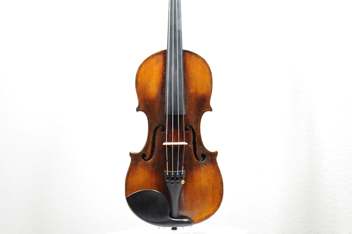 Faux Flamed Full Size Violin or fiddle c. 1900 repaired by Gosparlin of Glendale CA