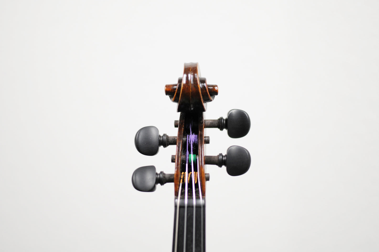 Faux Flamed Full Size Violin or fiddle c. 1900 repaired by Gosparlin of Glendale CA