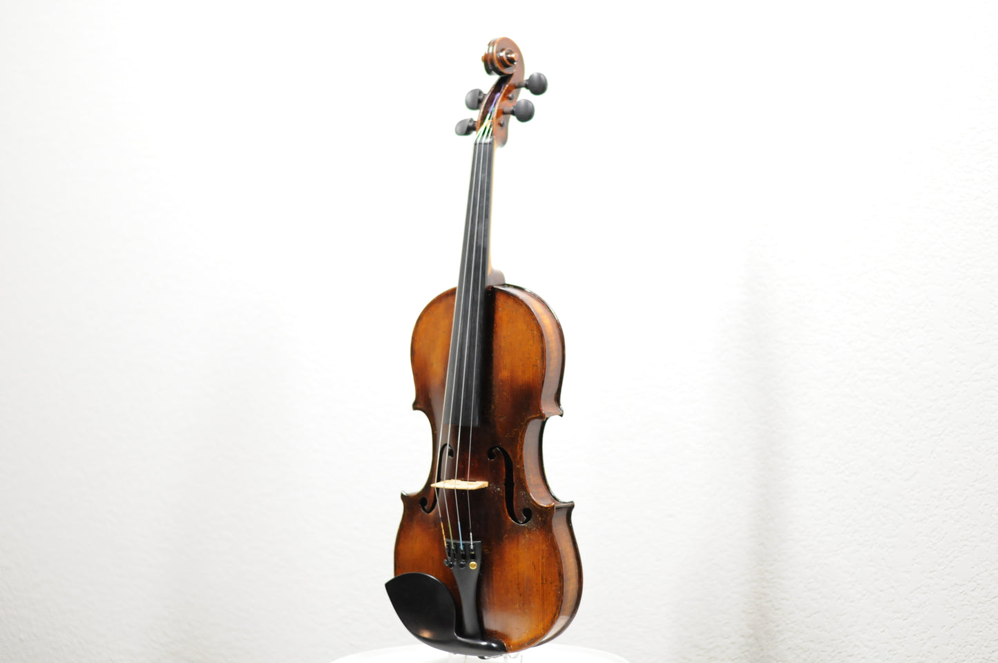 Faux Flamed Full Size Violin or fiddle c. 1900 repaired by Gosparlin of Glendale CA