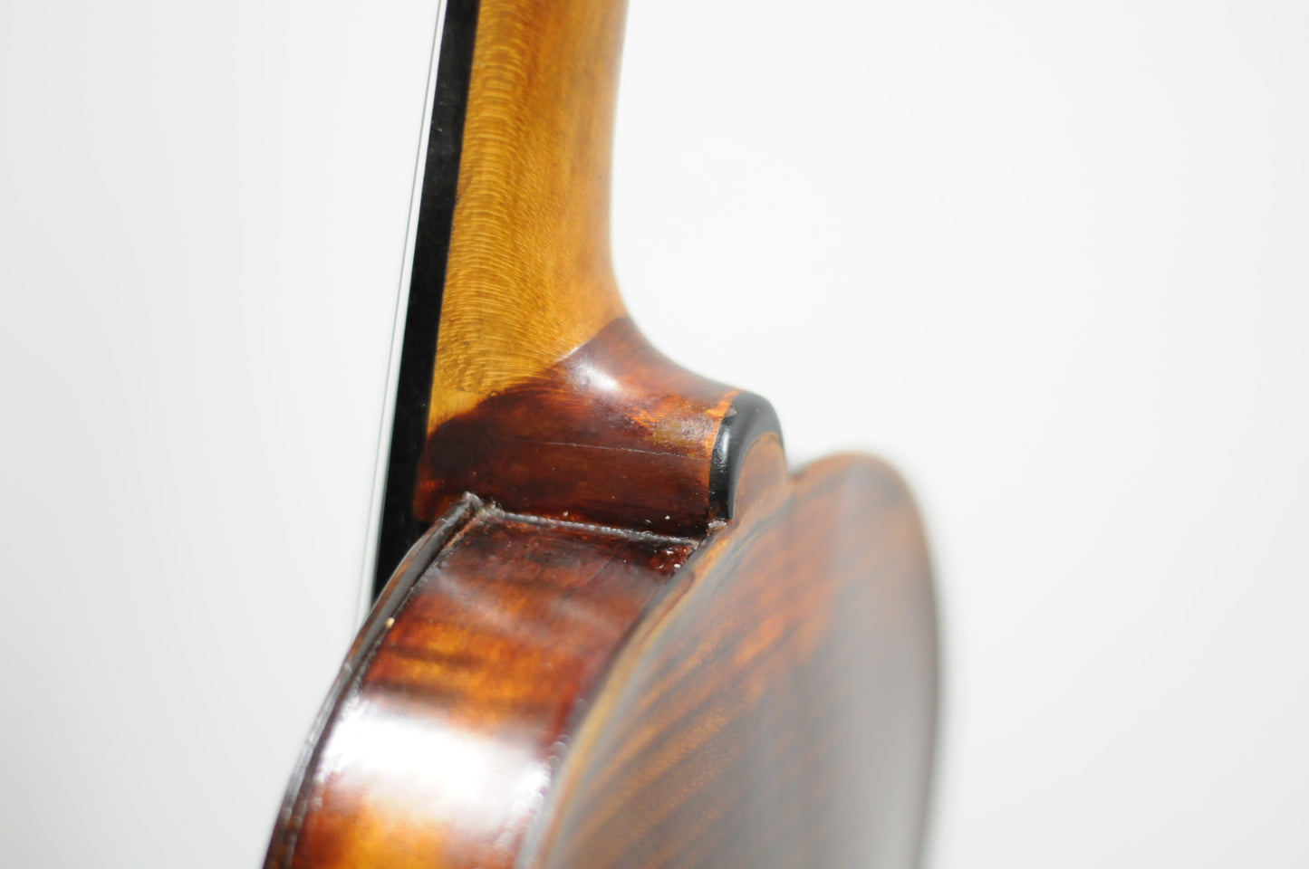 Faux Flamed Full Size Violin or fiddle c. 1900 repaired by Gosparlin of Glendale CA