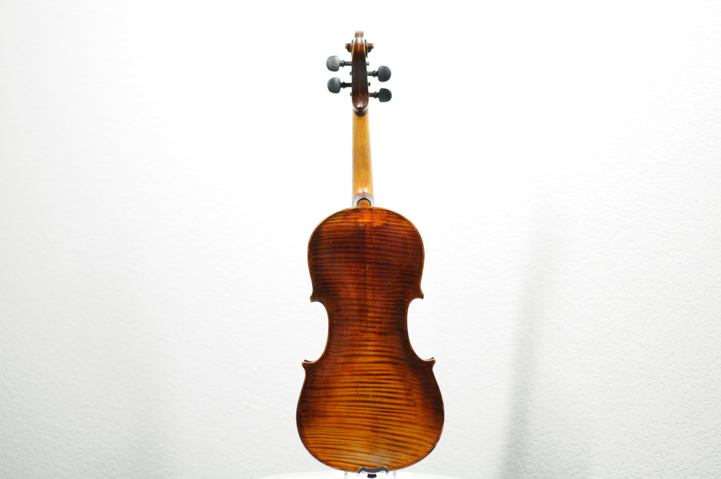 Faux Flamed Full Size Violin or fiddle c. 1900 repaired by Gosparlin of Glendale CA