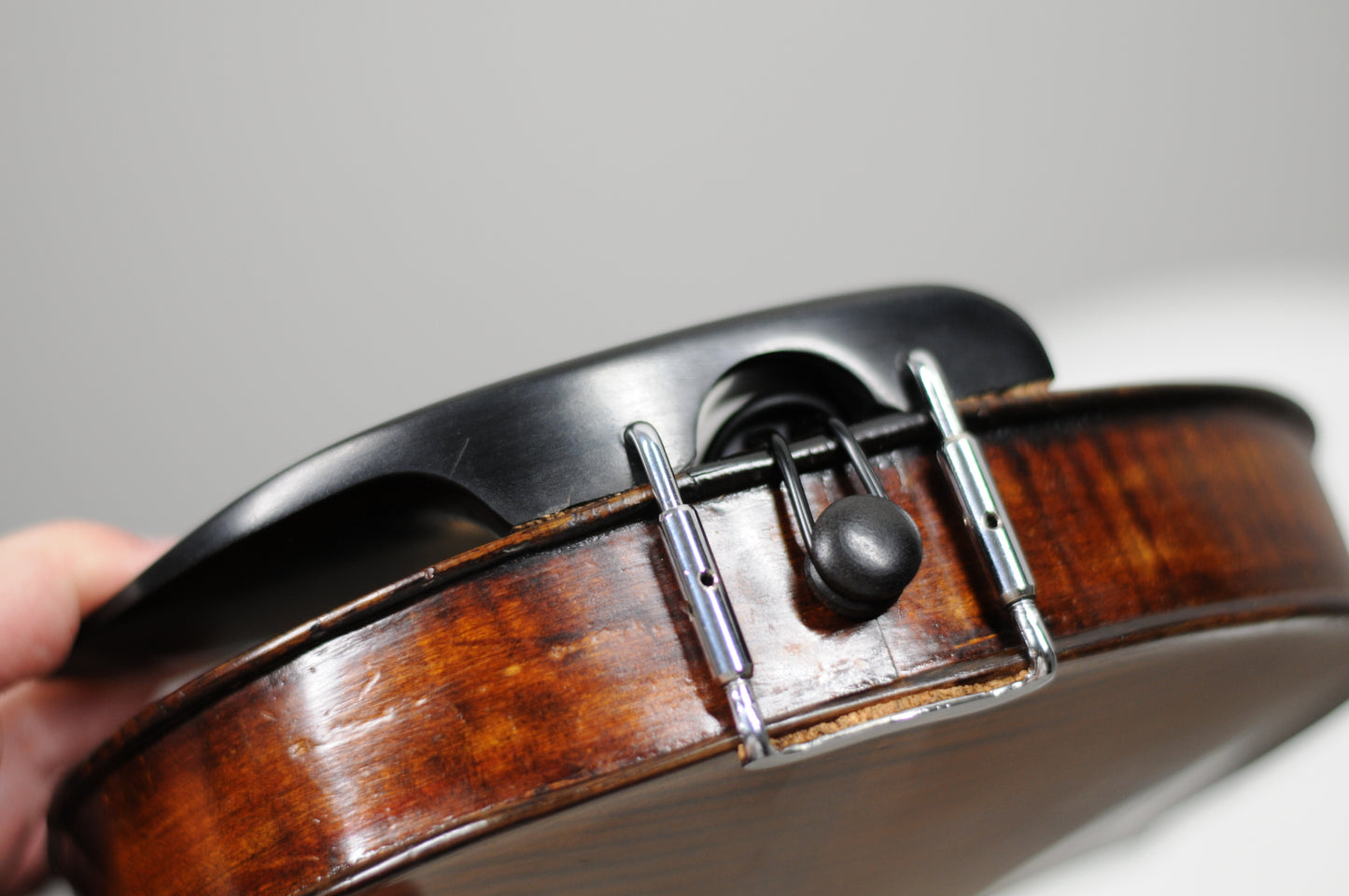 Faux Flamed Full Size Violin or fiddle c. 1900 repaired by Gosparlin of Glendale CA