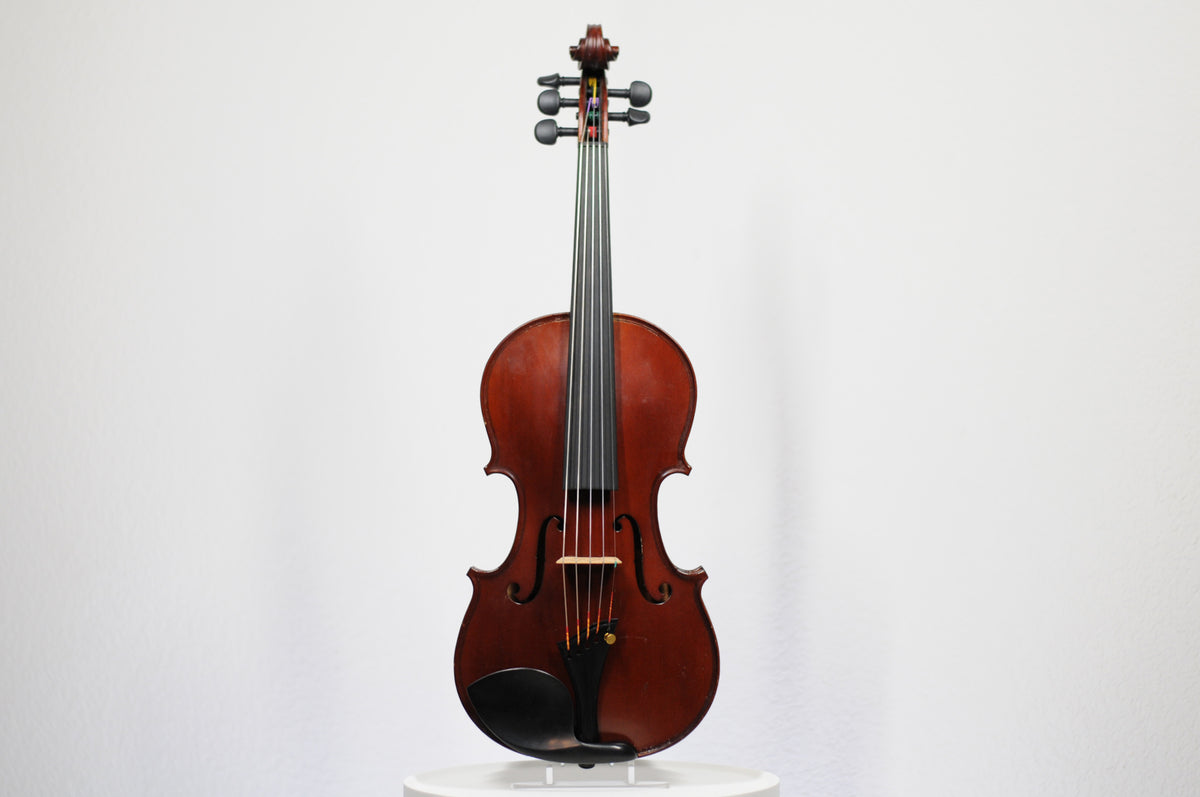 Flamed French Antoine Becker Five string Fidola fiddle!