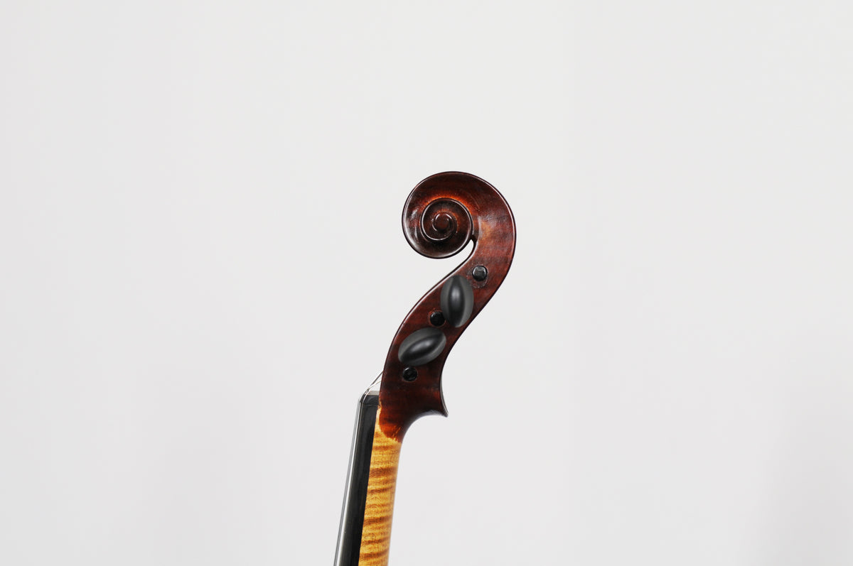 Flamed French Antoine Becker Five string Fidola fiddle!