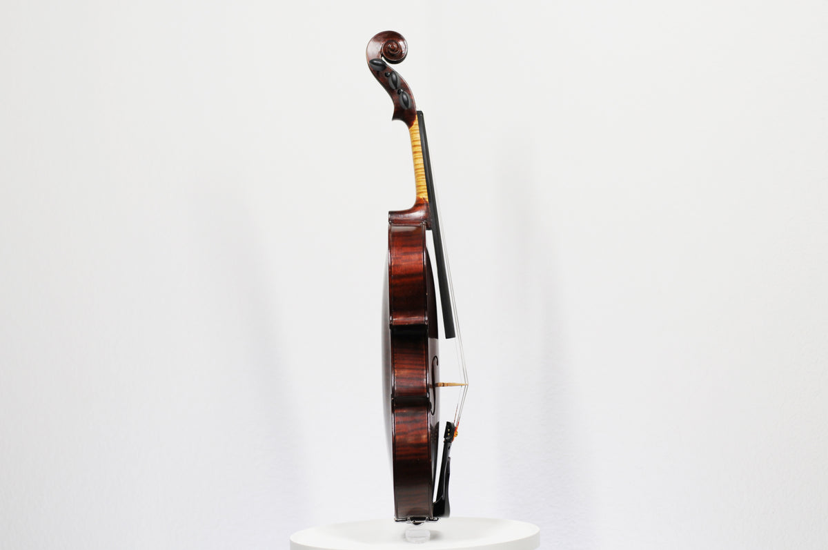 Flamed French Antoine Becker Five string Fidola fiddle!