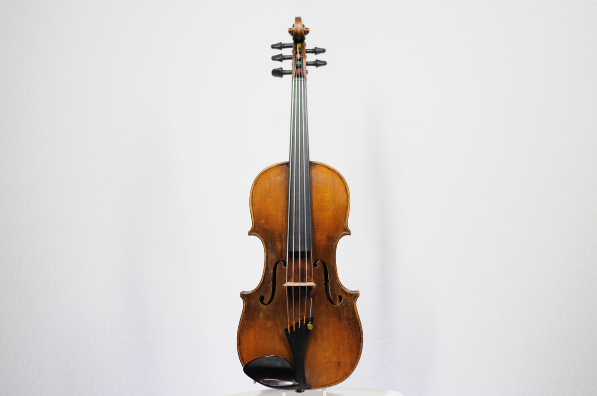 Single piece back 5 String violin possible Hopf copy vintage fiddle 4/4