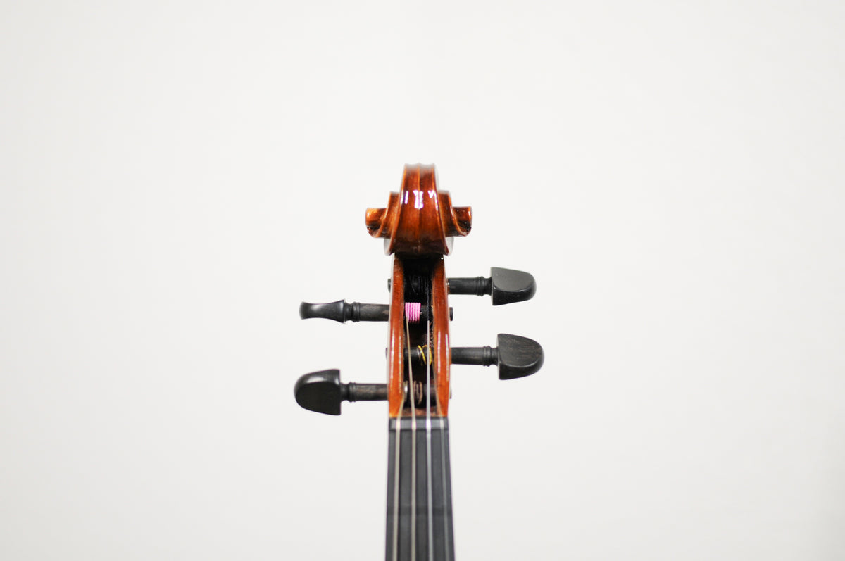 Josef Lorenz Luby (Schonbach) Student c.1980 Full size student violin with case and bow