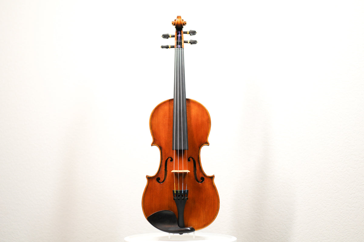 Full size Flamed Lisle Violin Shop Model 118 violin with case and bow