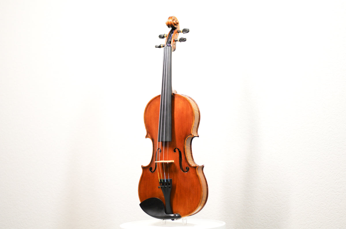 Full size Flamed Lisle Violin Shop Model 118 violin with case and bow