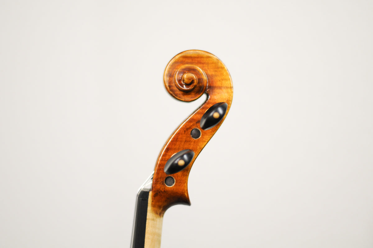 Full size Flamed Lisle Violin Shop Model 118 violin with case and bow