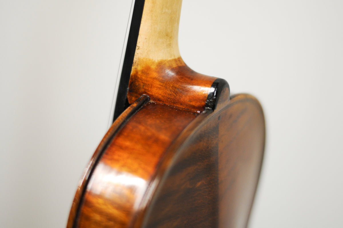 Full size Flamed Lisle Violin Shop Model 118 violin with case and bow