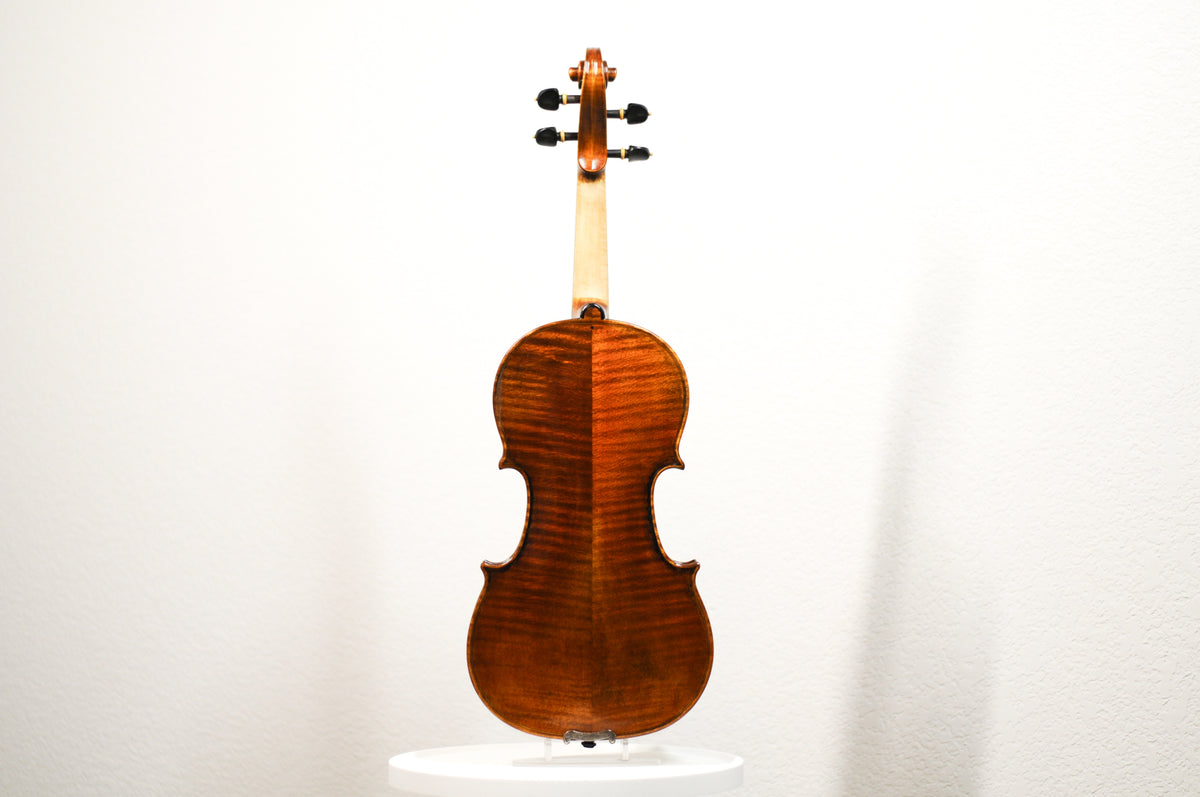 Full size Flamed Lisle Violin Shop Model 118 violin with case and bow