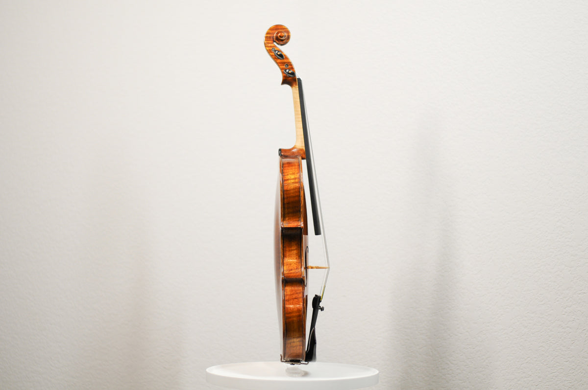 Full size Flamed Lisle Violin Shop Model 118 violin with case and bow