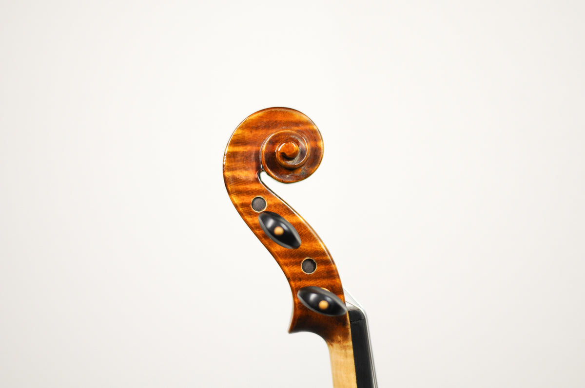 Full size Flamed Lisle Violin Shop Model 118 violin with case and bow