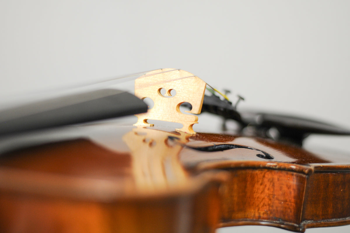 Full size Flamed Lisle Violin Shop Model 118 violin with case and bow