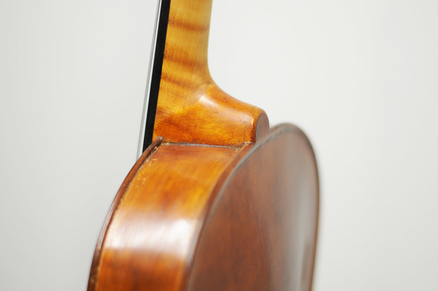SJ Lakey stamped Viola 15.5" 5-String Five string fiddle with geared pegs