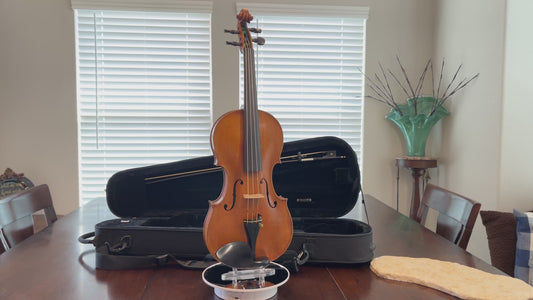 Flamed Single piece back - Professional (Advanced too) Vintage Czechoslovakian labeled violin. Full size 4/4